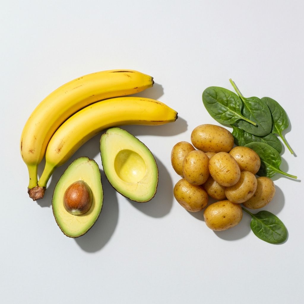 Kalium in Obst und Gemüse